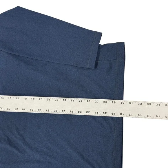 Brooks Brothers Performance Mens XL Navy Blue 1/4 Quarter Zip Pullover Stretch - Picture 5 of 9